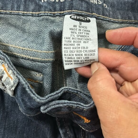 REVOLT JEANS CO. SIZE 5 - Picture 9 of 12